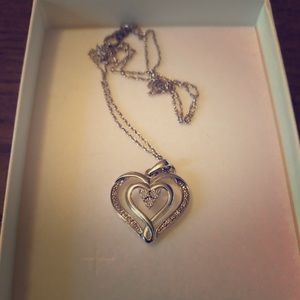 Kay Jewelrs Diamond Heart Necklace